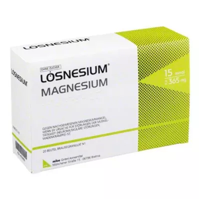 LÖSNESIUM Efervesan granüller, 20 adet LÖSNESIUM Efervesan granüller, 20 adet
