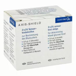 GLUCO TALK BZ-Strip Test Şeritleri, 2X25 adet