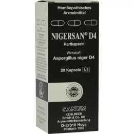 NIGERSAN D 4 kapsül, 20 adet