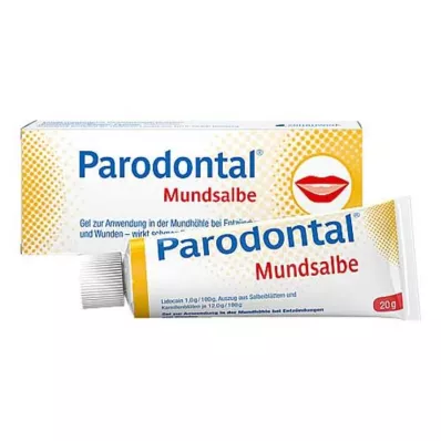 PARODONTAL Oral merhem, 20 g PARODONTAL Oral merhem, 20 g