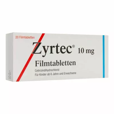 ZYRTEC Film kaplı tabletler, 20 adet ZYRTEC Film kaplı tabletler, 20 adet