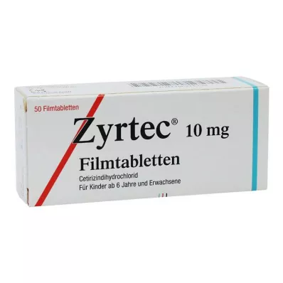 ZYRTEC Film kaplı tabletler, 50 adet ZYRTEC Film kaplı tabletler, 50 adet