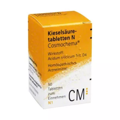 KIESELSÄURETABLETTEN N Cosmochema, 50 adet KIESELSÄURETABLETTEN N Cosmochema, 50 adet