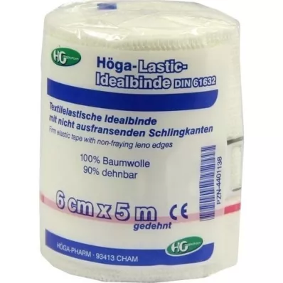 HÖGA-LASTIC İdeal bandaj 6 cmx5 m selofanlı, 1 adet