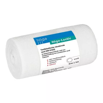 HÖGA-LASTIC İdeal bandaj 8 cmx5 m selofanlı, 1 adet HÖGA-LASTIC İdeal bandaj 8 cmx5 m selofanlı, 1 adet