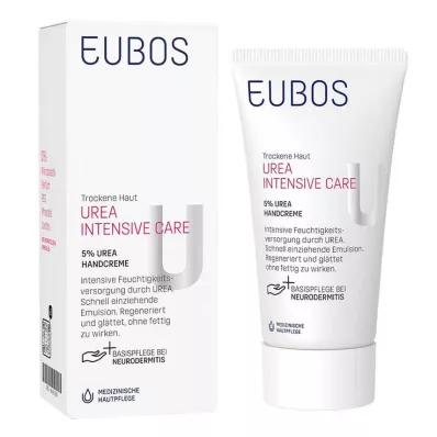 EUBOS TROCKENE Skin Urea %5 El Kremi, 75 ml