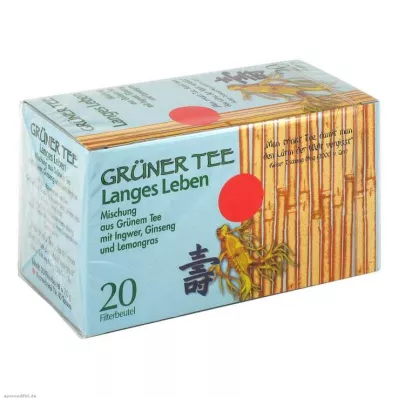 GRÜNER TEE+Zencefil+Ginseng filtre torbaları, 20 adet GRÜNER TEE+Zencefil+Ginseng filtre torbaları, 20 adet