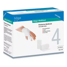 HÖGA-MUBILAST 4 cmx4 selofanlı sabitleme bandajı, 1 adet