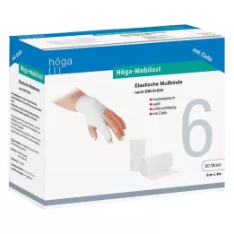 HÖGA-MUBILAST Sabitleme bandajı 6 cmx4 selofanlı, 1 adet