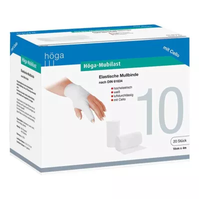 HÖGA-MUBILAST Sabitleme bandajı 10 cmx4 selofanlı, 1 adet HÖGA-MUBILAST Sabitleme bandajı 10 cmx4 selofanlı, 1 adet