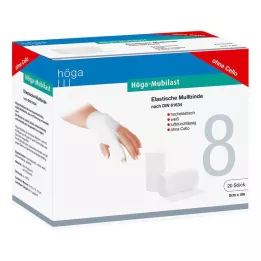 HÖGA-MUBILAST Selofansız 8 cmx4 m sabitleme bandajı, 20 adet