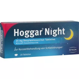HOGGAR Gece tabletleri, 20 adet