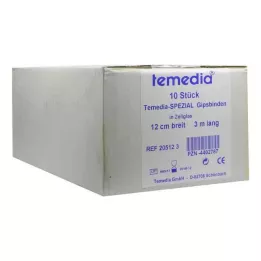 GIPSBINDE Temedia özel 12 cmx3 m, 10 adet