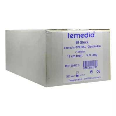GIPSBINDE Temedia özel 12 cmx3 m, 10 adet