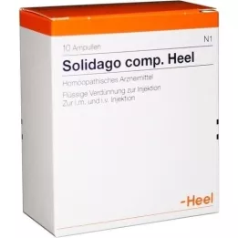 SOLIDAGO COMP.Topuk ampulleri, 10 adet