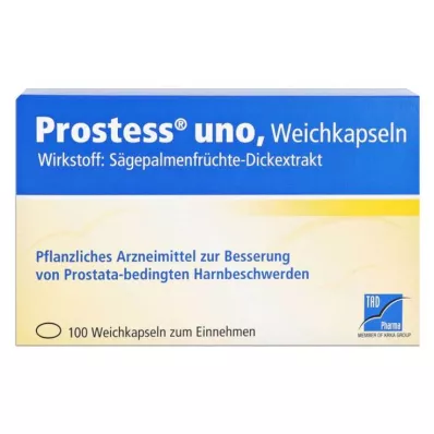Prostess® uno yumuşak kapsül, 100 adet