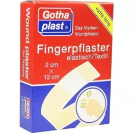 GOTHAPLAST Parmak bandajı 2x12 cm elastik, 5X2 adet
