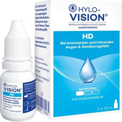 HYLO-VISION HD Göz damlası, 2X15 ml