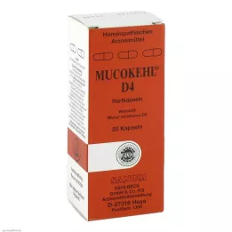 MUCOKEHL Kapsüller D 4, 20 adet