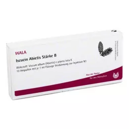 ISCUCIN abietis nişasta B ampulleri, 10X1 ml