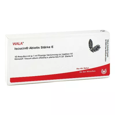 ISCUCIN abietis Nişasta E ampulleri, 10X1 ml