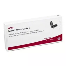 ISCUCIN abietis Nişasta G Ampuller, 10X1 ml