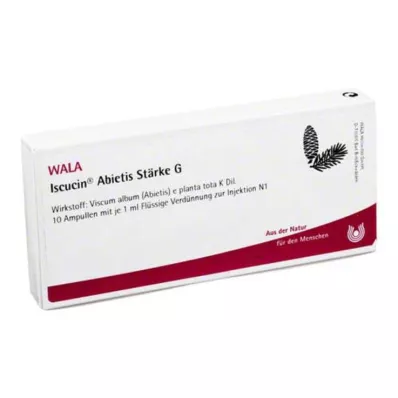 ISCUCIN abietis Nişasta G Ampuller, 10X1 ml