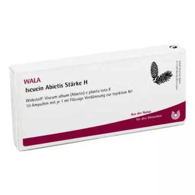 ISCUCIN abietis Nişasta H ampulleri, 10X1 ml ISCUCIN abietis Nişasta H ampulleri, 10X1 ml