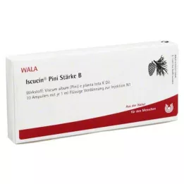 ISCUCIN pini nişasta B ampul, 10X1 ml