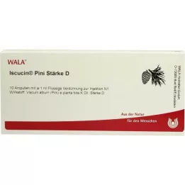 ISCUCIN pini Nişasta D ampulleri, 10X1 ml