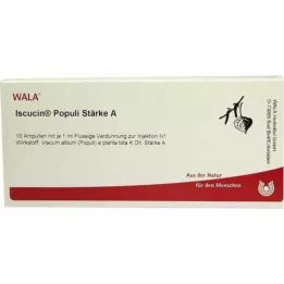 ISCUCIN populi nişasta A ampulleri, 10X1 ml