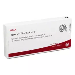 ISCUCIN tiliae nişasta D ampulleri, 10X1 ml