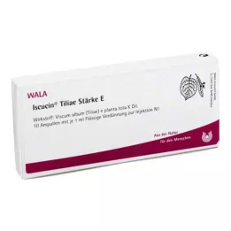 ISCUCIN tiliae nişasta E ampulleri, 10X1 ml