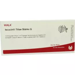 ISCUCIN tiliae nişasta G ampulleri, 10X1 ml