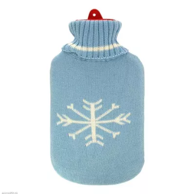 WÄRMFLASCHE Balıkçı yaka süveter kılıflı kauçuk 2 l, 1 adet WÄRMFLASCHE Balıkçı yaka süveter kılıflı kauçuk 2 l, 1 adet