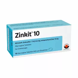 ZINKIT 10 kaplı tablet, 100 adet