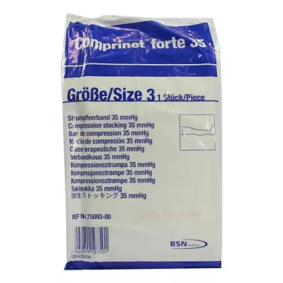 Comprinet forte 35 bandaj uyluk uzunluğu 3 beden (1 adet) Comprinet forte 35 bandaj uyluk uzunluğu 3 beden (1 adet)