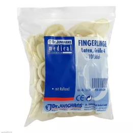 FINGERLING OP Lateks boyutu 4 rulo, 100 adet