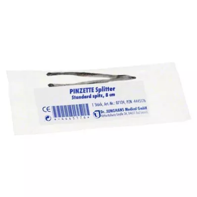 PINZETTE Sivri uçlu ayırıcı 8 cm, 1 adet PINZETTE Sivri uçlu ayırıcı 8 cm, 1 adet