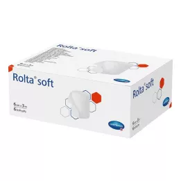 ROLTA yumuşak sentetik pamuklu bandaj 10 cmx3 m, 6 adet