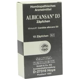 ALBICANSAN D 3 Fitil, 10 adet