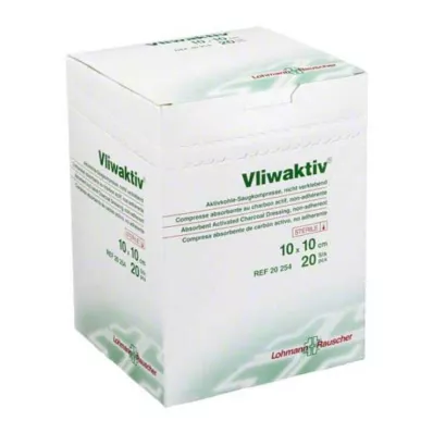Vliwaktiv 10x10cm steril, 20 adet Vliwaktiv 10x10cm steril, 20 adet