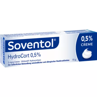 SOVENTOL Hydrocort %0,5 krem, 15 g