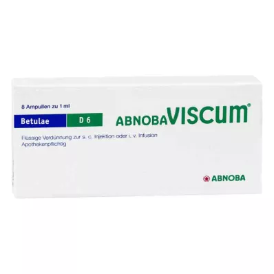 ABNOBAVISCUM Betulae D 6 ampul, 8 adet