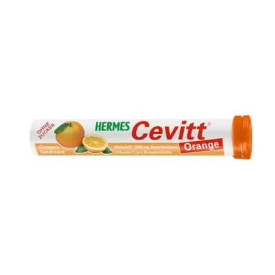 HERMES Cevitt Portakal Efervesan Tablet, 20 adet