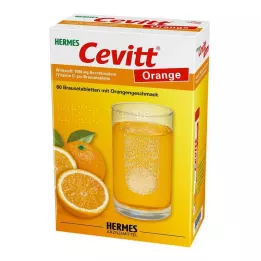 HERMES Cevitt Portakal Efervesan Tablet, 60 Kapsül
