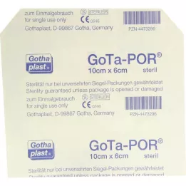 GOTA-POR Yara alçısı steril 60x100 mm, 1 adet