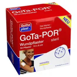 GOTA-POR Yara bantları steril 60x100 mm, 50 adet