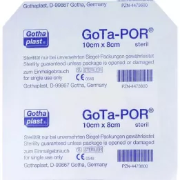 GOTA-POR Yara alçısı steril 80x100 mm, 1 adet