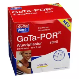 GOTA-POR Yara bantları steril 80x100 mm, 50 adet